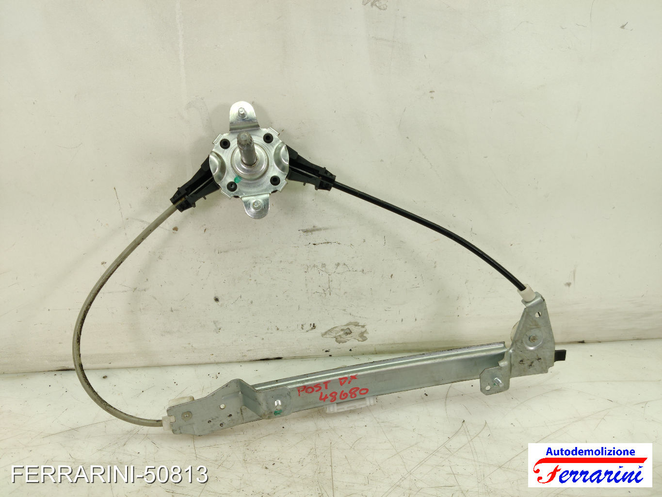 Alzavetro FIAT GRANDE PUNTO 199 2005-2013 destro, dx, posteriore, post 110050 7