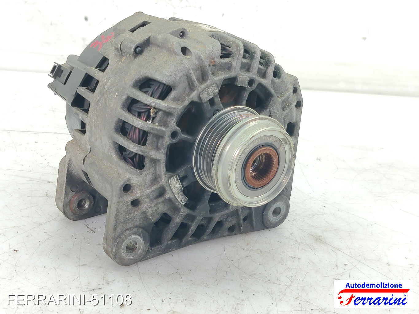 Alternatore AUDI A4 AT 8D5 1.9 TDI 1996-2001 SG14B011, C542496A, 028903029Q