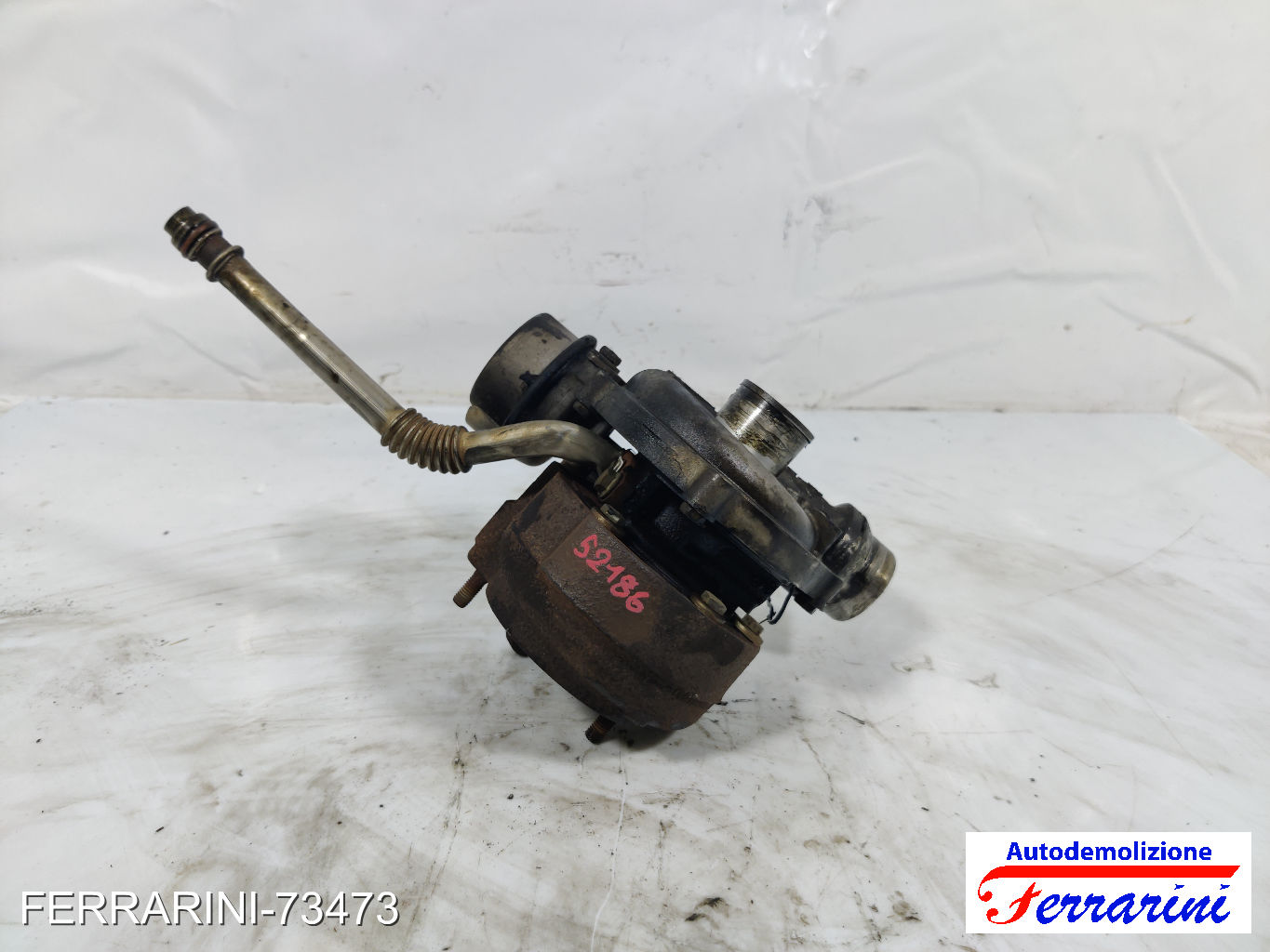 Turbina RENAULT SCENIC 2 JM0/1 1.5 DCI 2003-2005 8200204572, 54399700027