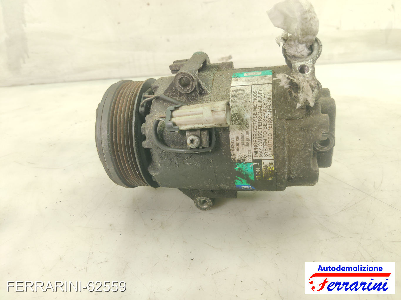 Compressore Clima OPEL ASTRA H SW A04 1.7 CDTI 2004-2010 13124751, 383601234