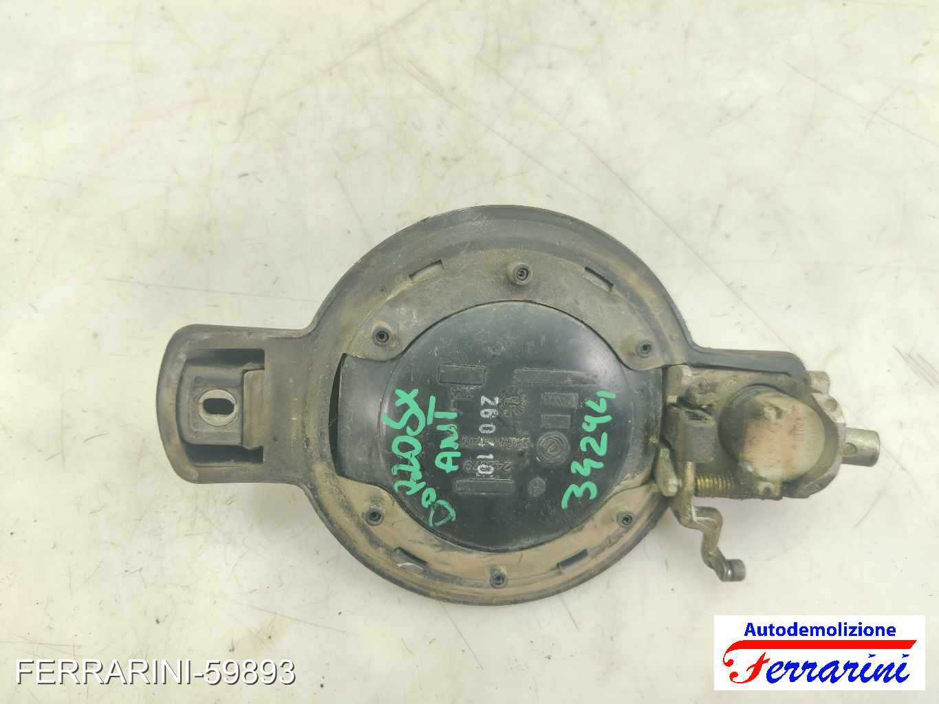 Maniglia Porta Esterna FIAT DOBLO 119, 223 2005-2023 sinistra, sx, frontale 6
