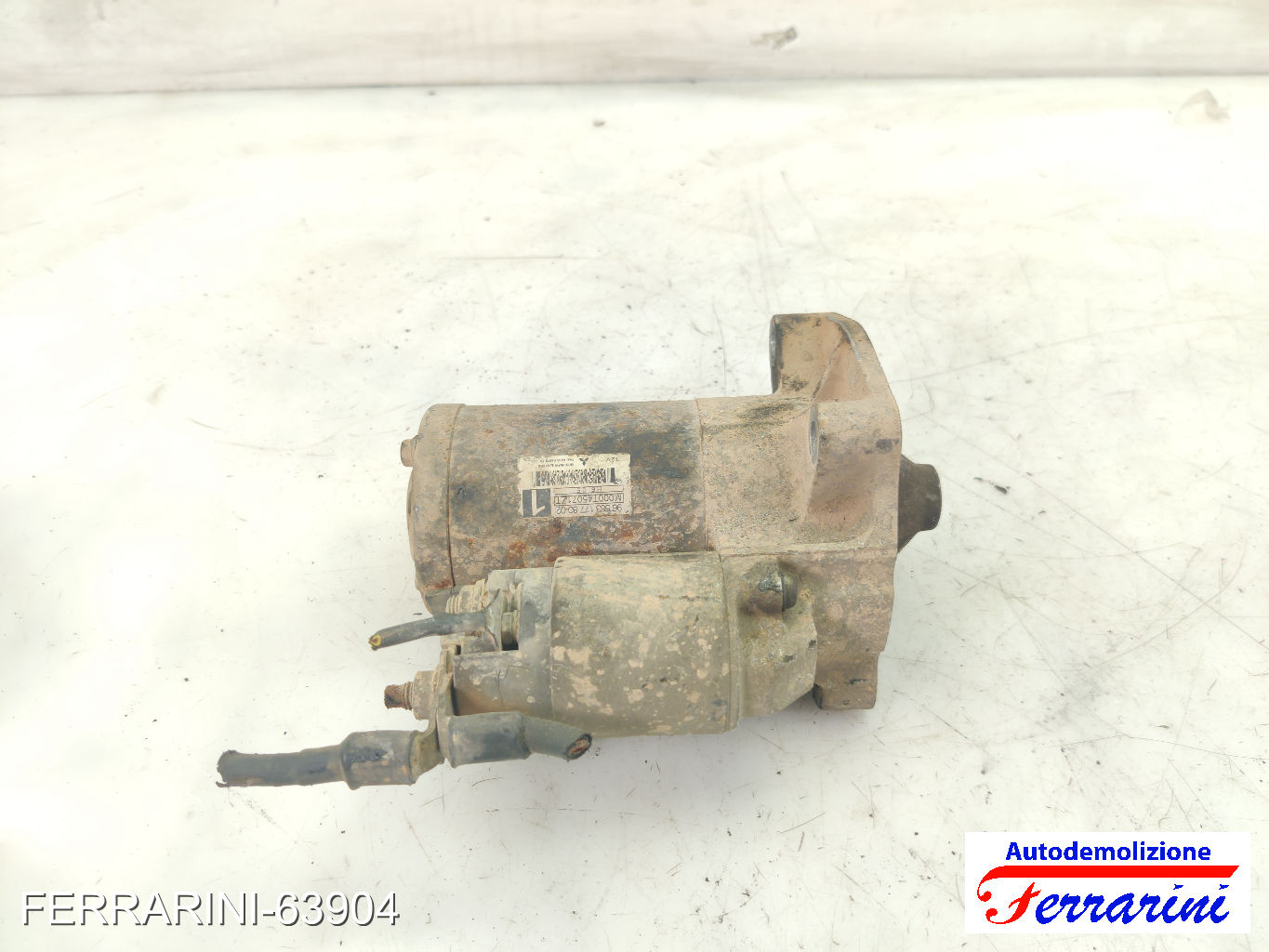 Motorino Avviamento PEUGEOT 206 2A/C 1.1I 1998-2007 9656317780, 5802M9, 5802EP