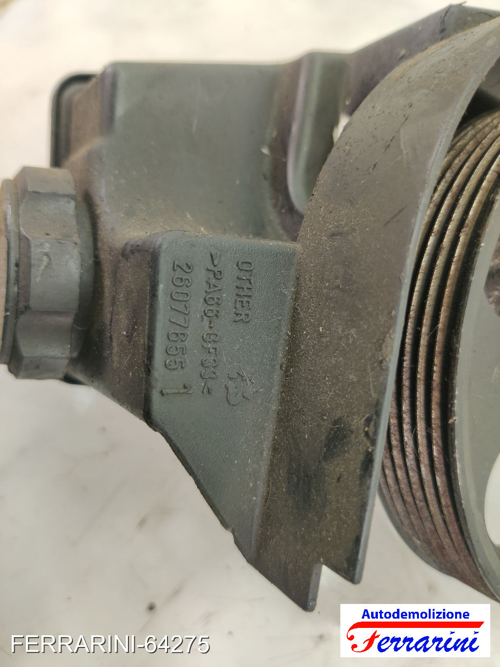 Pompa Servosterzo PEUGEOT PARTNER COMBISPACE 5, G 2.0 HDI 2000-2008 9631914280