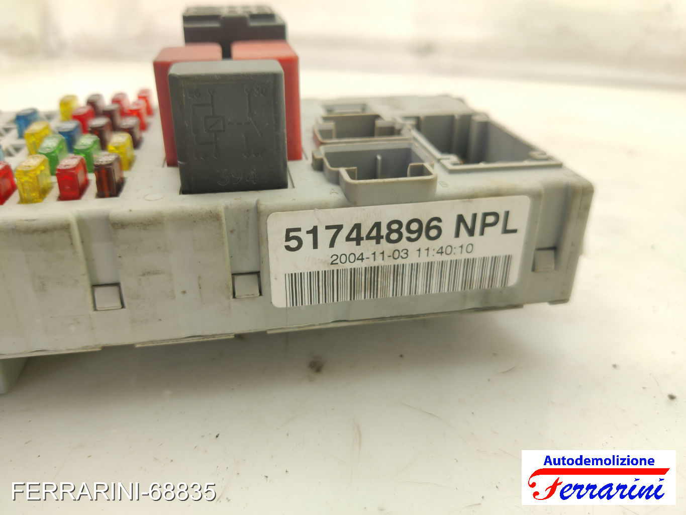 Body Computer FIAT PUNTO 188 1.3 JTD 16V 2003-2012 46552681, 406626, PA6GB20GF10 6