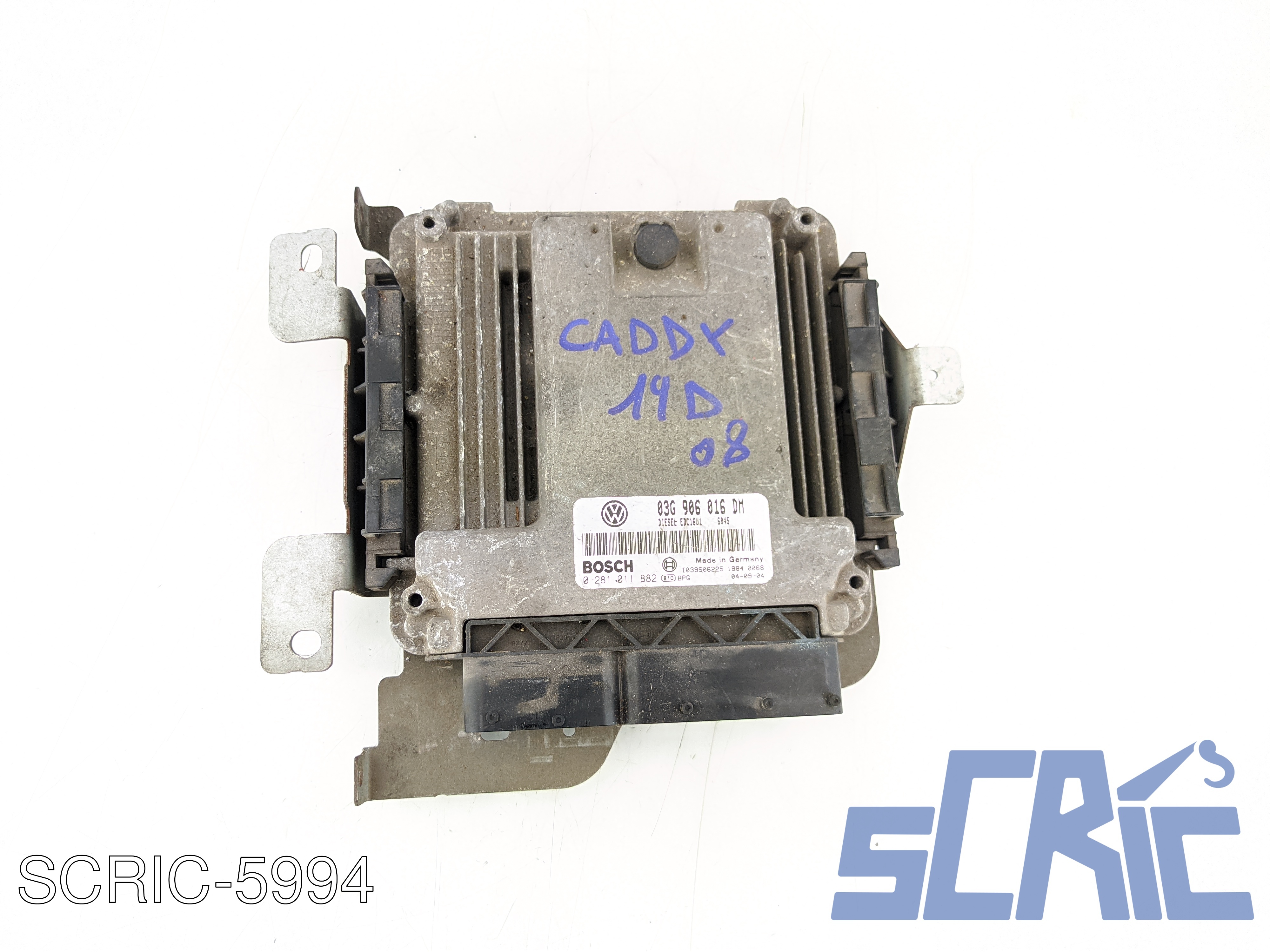 Centralina Motore VW CADDY 3 2CB, 2CJ, 2KB, 2KJ 1.9 D 2005-2009 0281011882