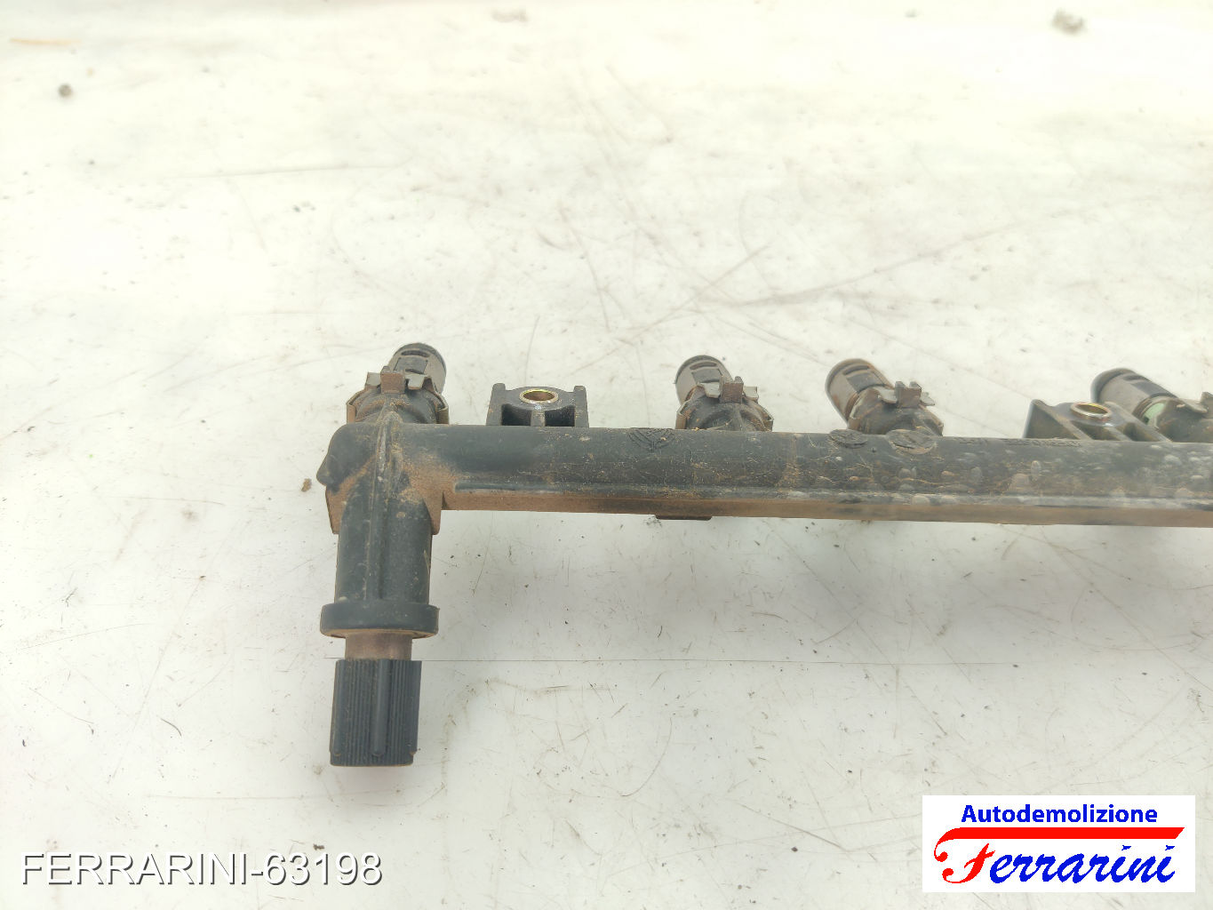 Flauto Con Iniettori FIAT SEICENTO 600 187 1.1 1998-2010 55183532, 71791243
