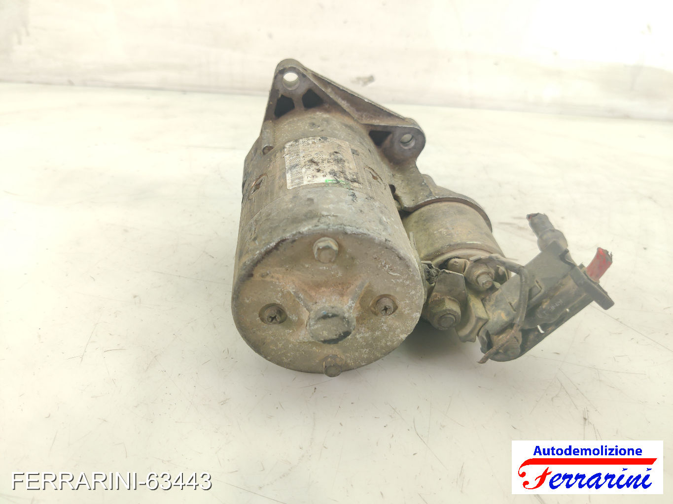 Motorino Avviamento FIAT SEICENTO 600 187 1.1 1998-2010 63101015, 46740242