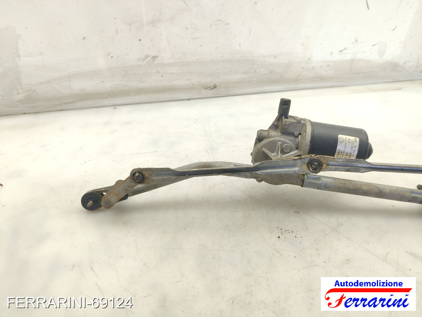 Spazzacqua Motorino Tergicristallo FIAT PUNTO 188 1999-2006 anteriore, frontale