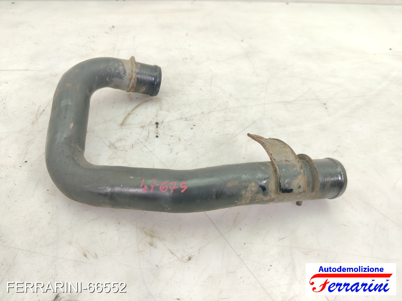 tubo acqua motore 199A9000 Tubo Acqua Motore Ferro FIAT PUNTO EVO 199
