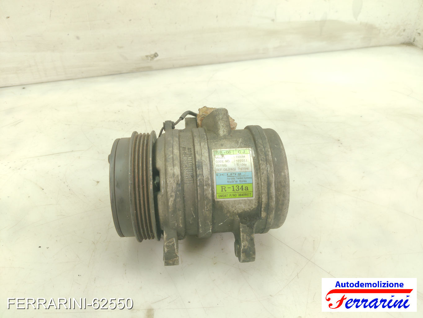 Compressore Clima CHEVROLET MATIZ M200, M250 1.0 2005-2007 96406677, 720084 10