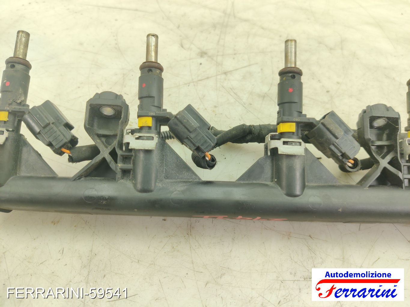 Flauto Con Iniettori PEUGEOT 207 SW WK 1.6 16V 2007-2013 198552, V757564580 7