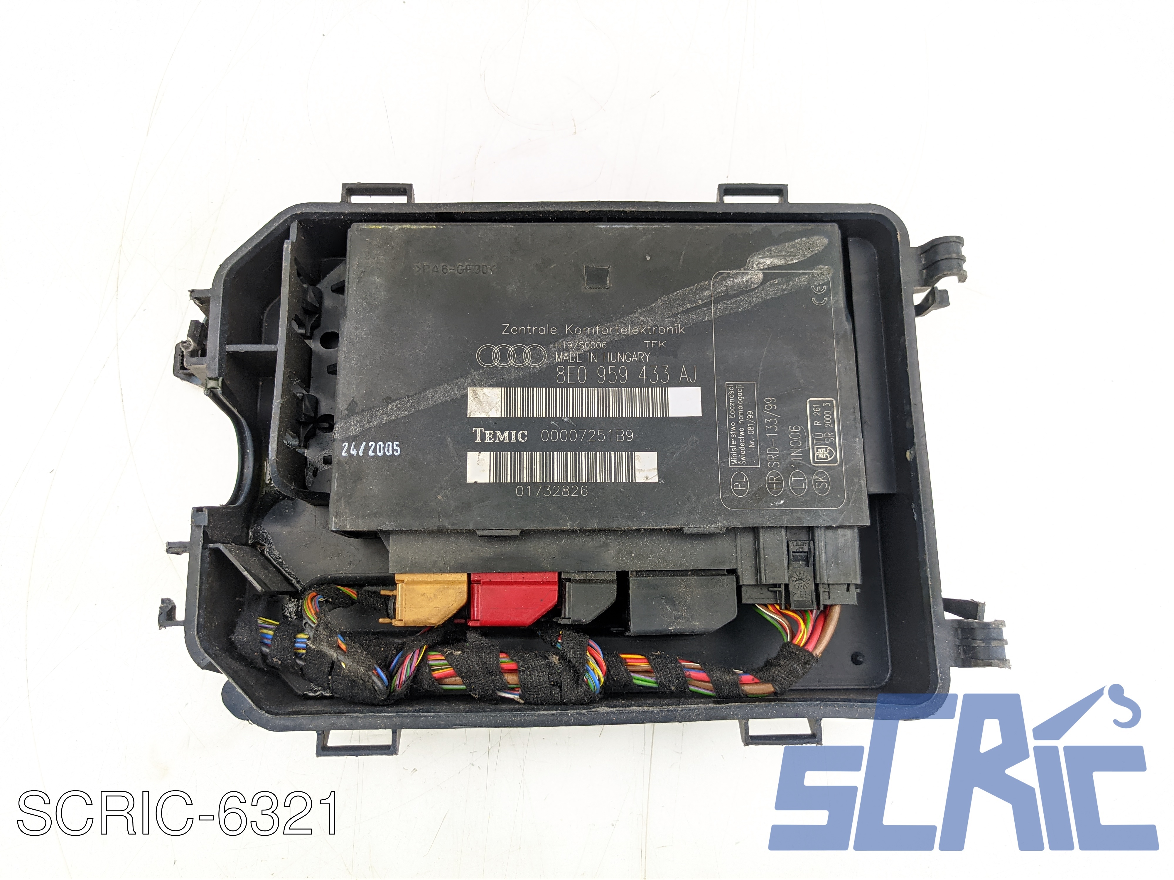 Centralina Motore AUDI A4 8EC 2.0 TDI 2006-2008 8E0959433AJ, 8E0959433AJ