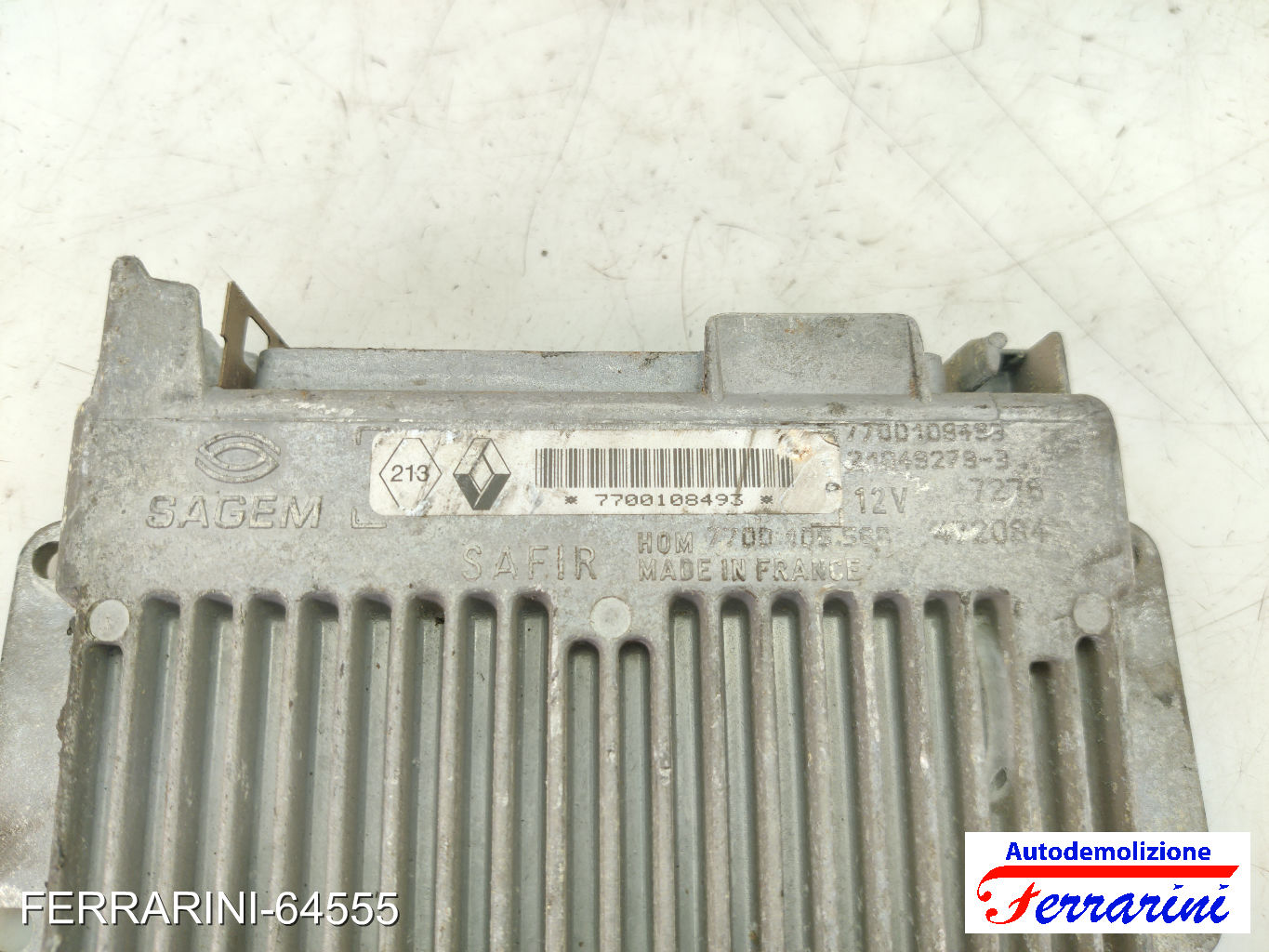Centralina Motore RENAULT CLIO 1 5/357, B/C57 1.2 1990-1998 7700108493 7