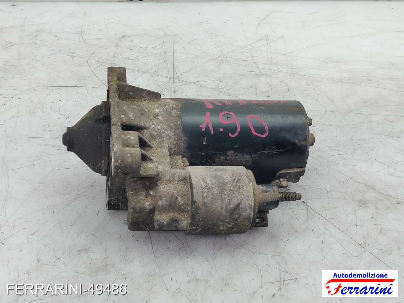Motorino Avviamento RENAULT CLIO 2 BB, CB 1.9 D 1998-2005 7700113207, 8200724823