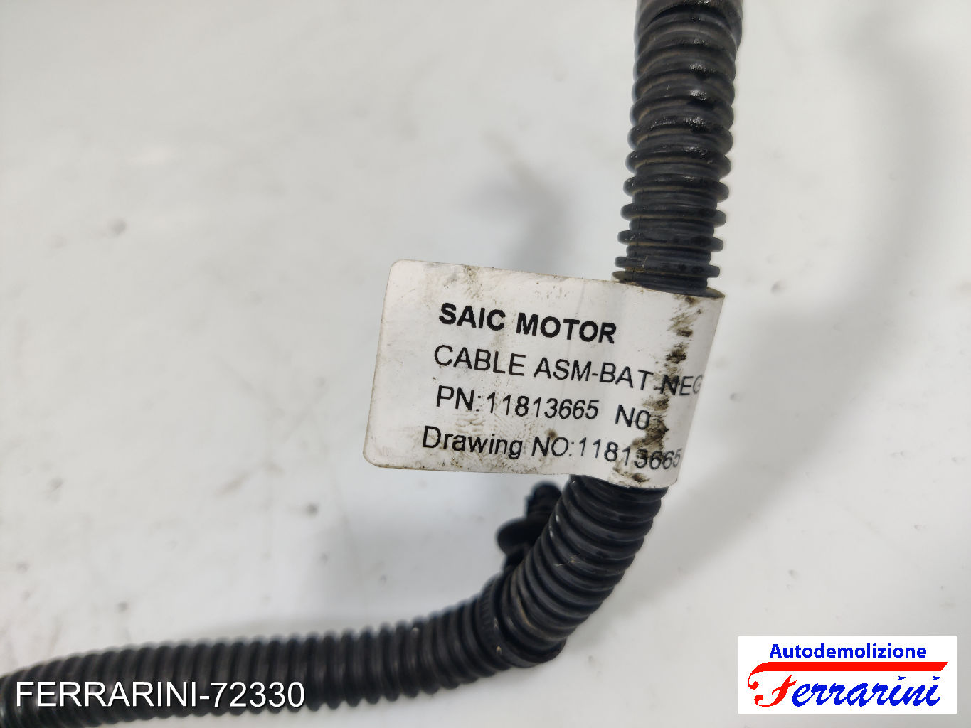 Cavo Negativo Sensore BMS batteria MG MG ZS SUV 1.5 VTI 2017-2023 10833003 7