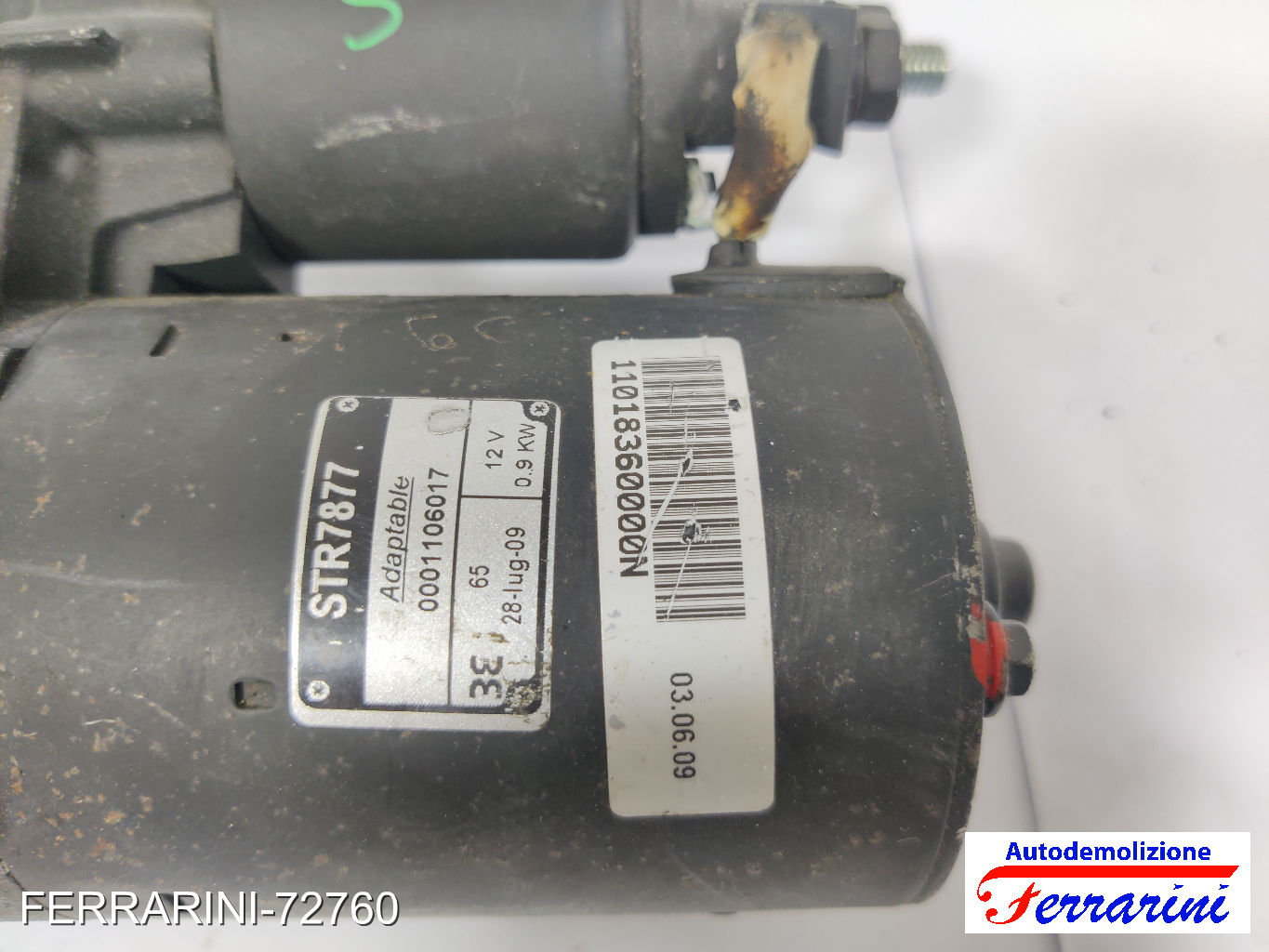 Motorino Avviamento RENAULT SUPER 5 B/C40 1.1 1984-1988 7700115294, 0001106017 9