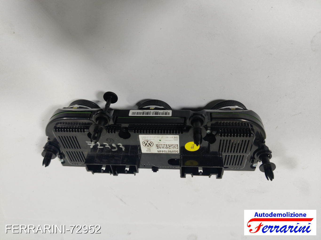 bizona automatico Tastiera Clima VW GOLF 7 5G1, BE1, BE2, BQ1 2012-2020