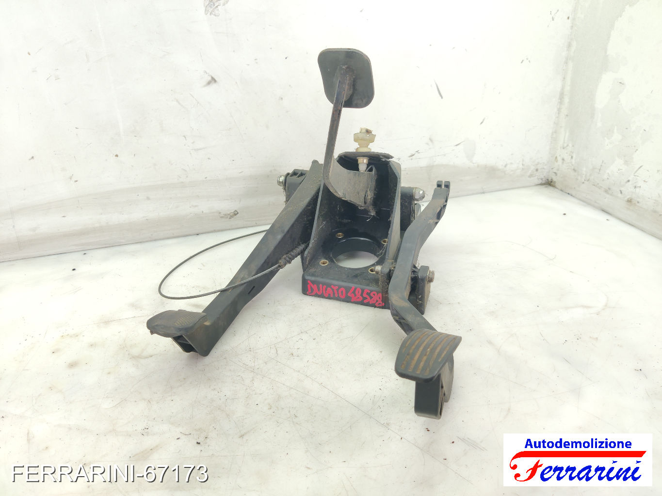 Pedaliera Completa FIAT DUCATO 230 2.5 D 1994-2002 1307255080, DUCATO230 7