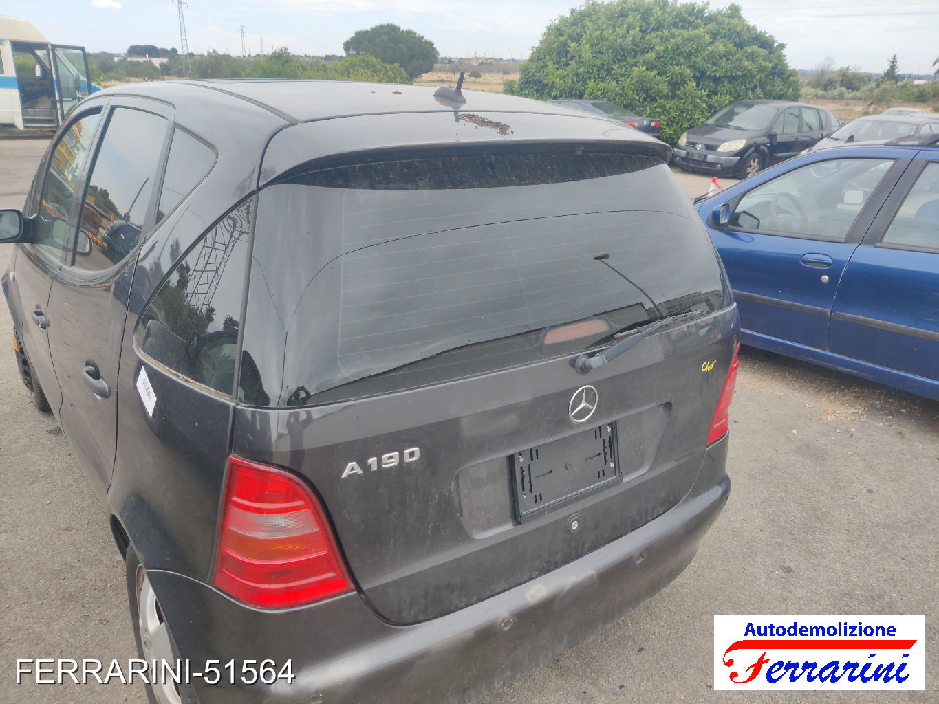 Mercedes Classe A W168 A 190 125CV 1999-2004