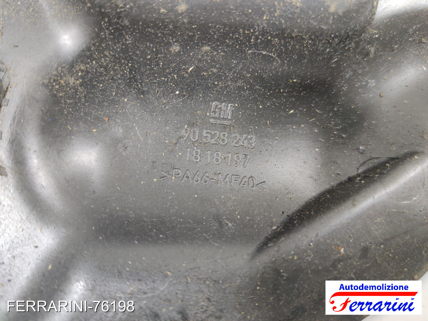 Carter superiore OPEL CORSA B S93 1.0I 12V 1996-2000 90528243, 1818197