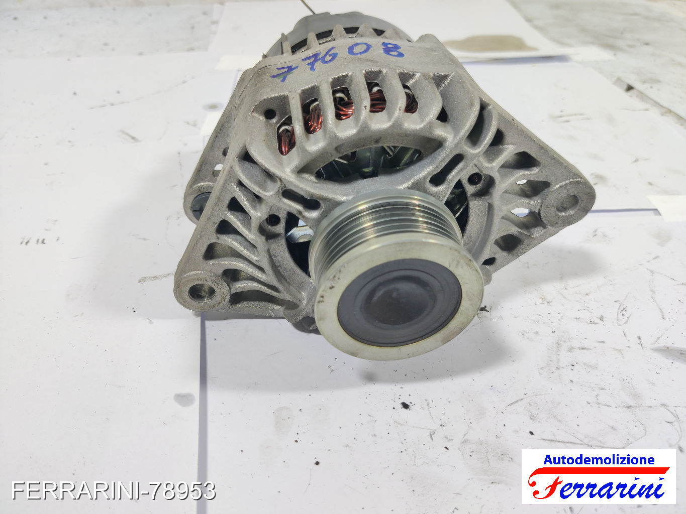 Alternatore FIAT STILO SW 192 1.9 D MULTIJET 2005-2008 46774430, DAN520