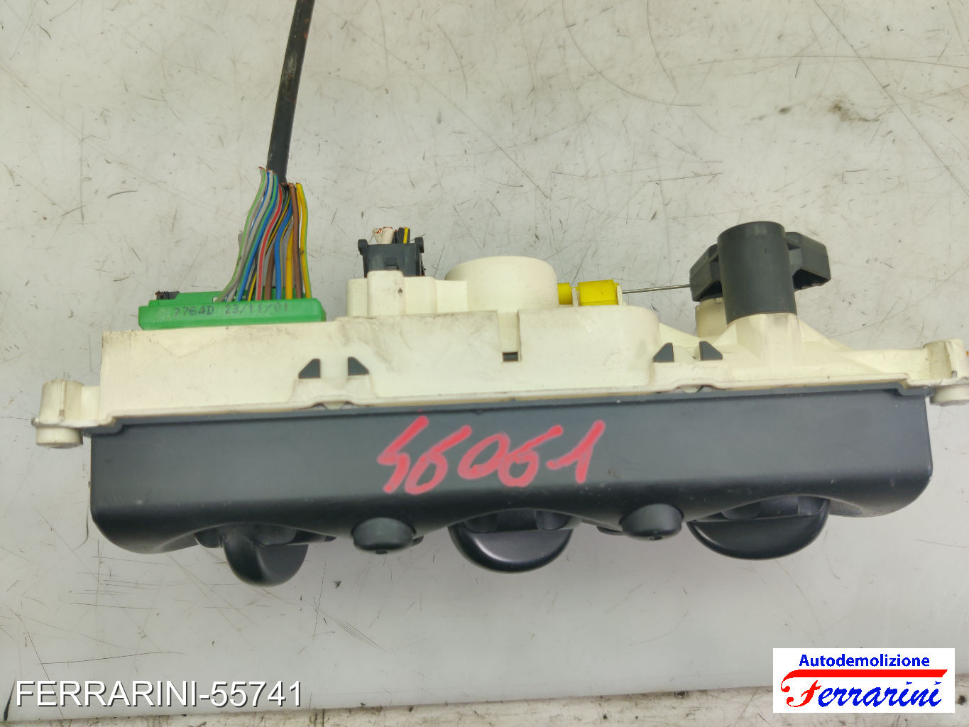 Tastiera Clima MINI - R50, R53 2001-2006 anteriore, frontale 64111502214, EE888N