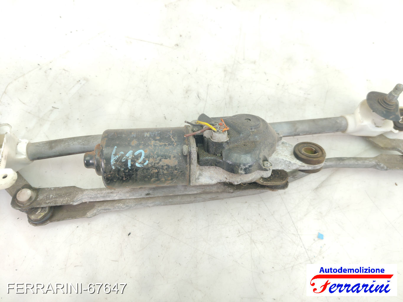 Spazzacqua Motorino Tergicristallo LANCIA YPSILON 312 2011-2023 anteriore 9