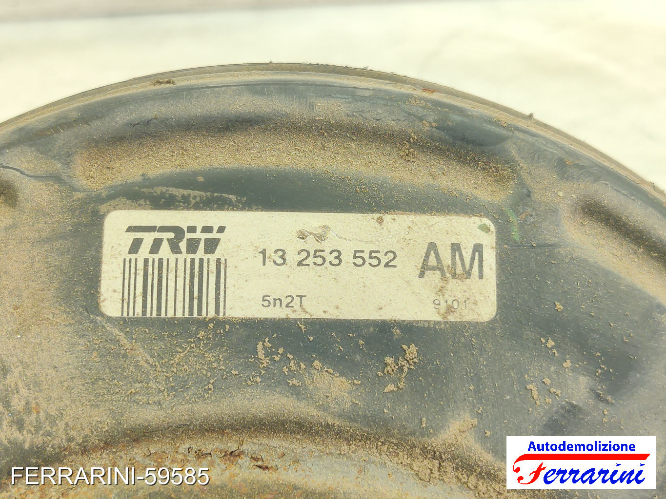 Servofreno OPEL MERIVA A X03 1.3 CDTI 2003-2010 13253552, 93191204, 5544019