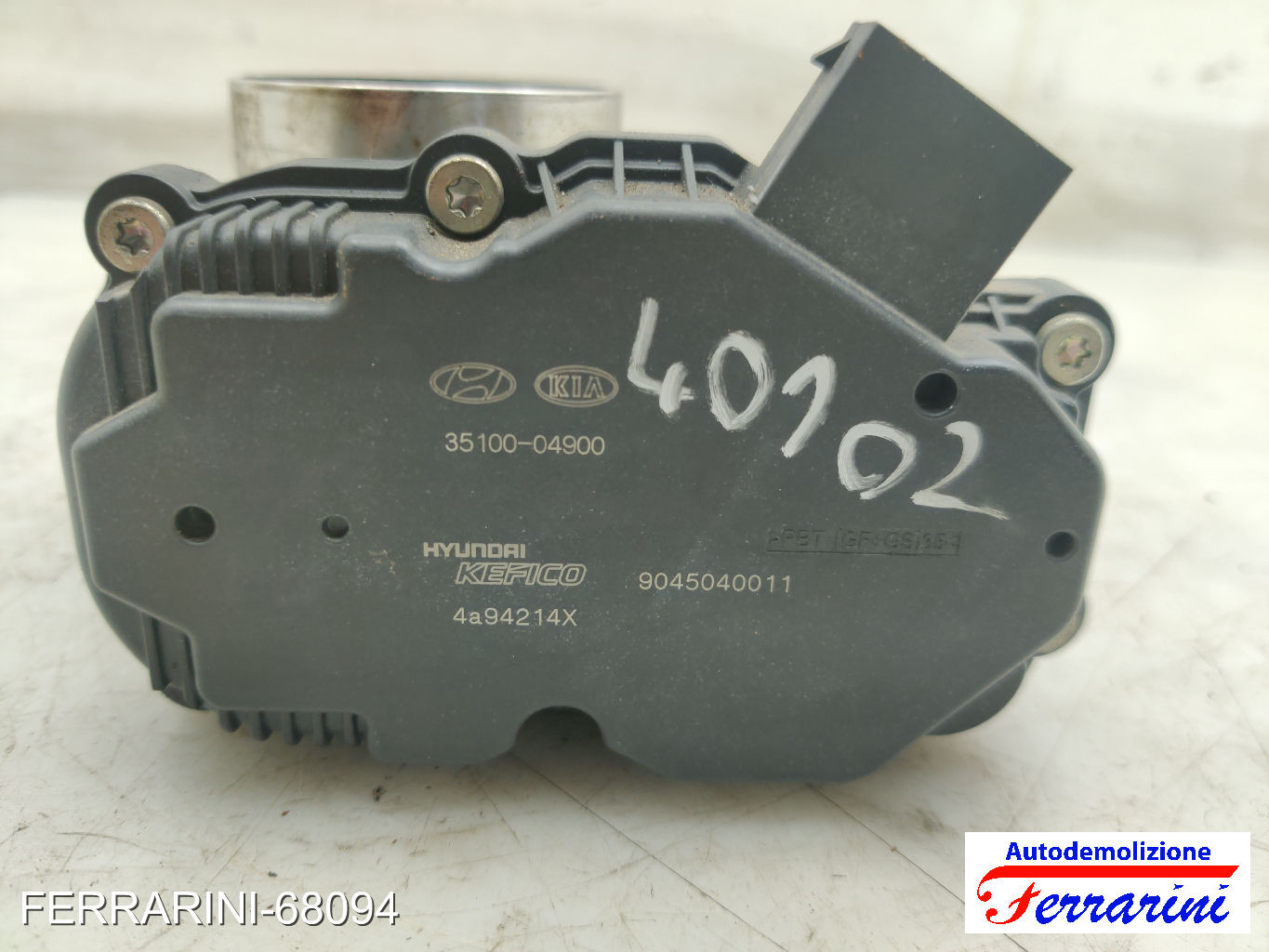 Corpo Farfallato MAZDA 6 SW GY 2.0 DI 2002-2005 3510004900, 4A94214X, PBTGFGB25 6