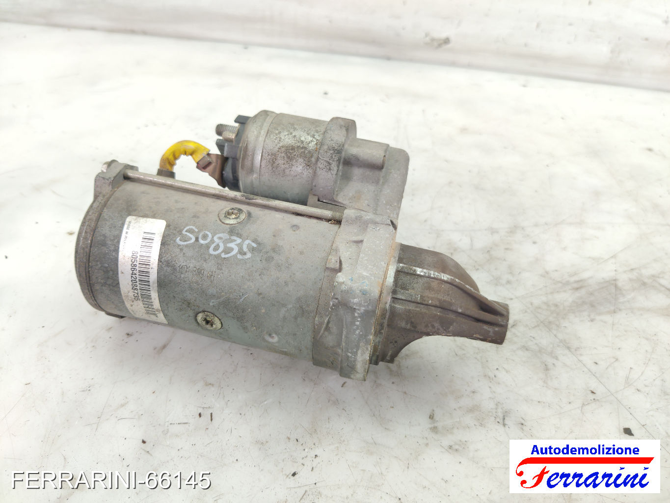 Motorino Avviamento OPEL AGILA A H00 1.3 CDTI 2003-2007 55221292, 8058642088735 7