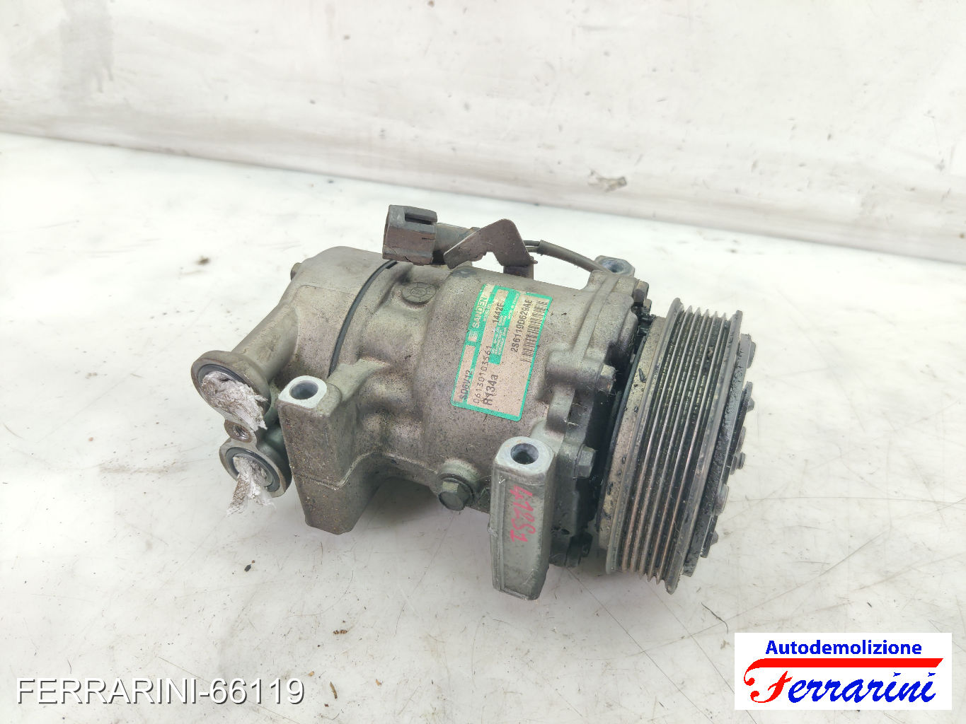 Compressore Clima FORD FIESTA 5 JD, JH 1.4 TDCI 2001-2008 2S6119D629AE 6