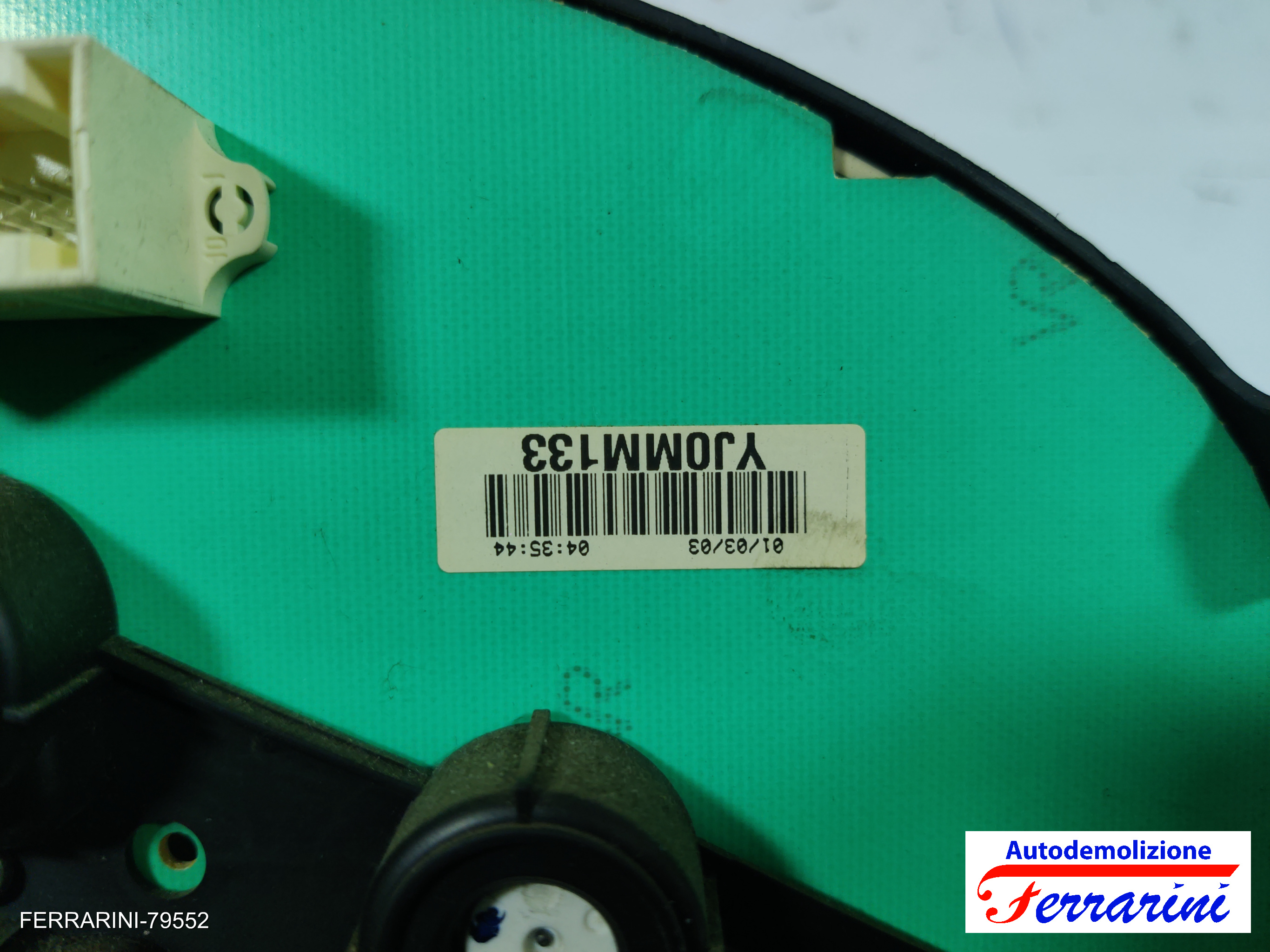 Quadro Strumenti Contachilometri 12