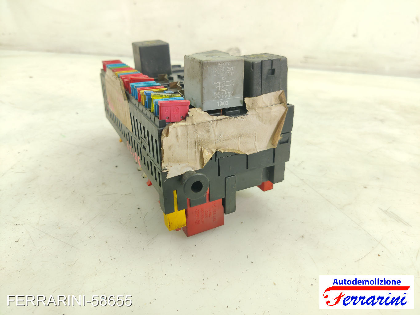 Fusibiliera Scatola Fusibili Body Computer VW CADDY 2 9K9B 1.9 D 1995-2004 11
