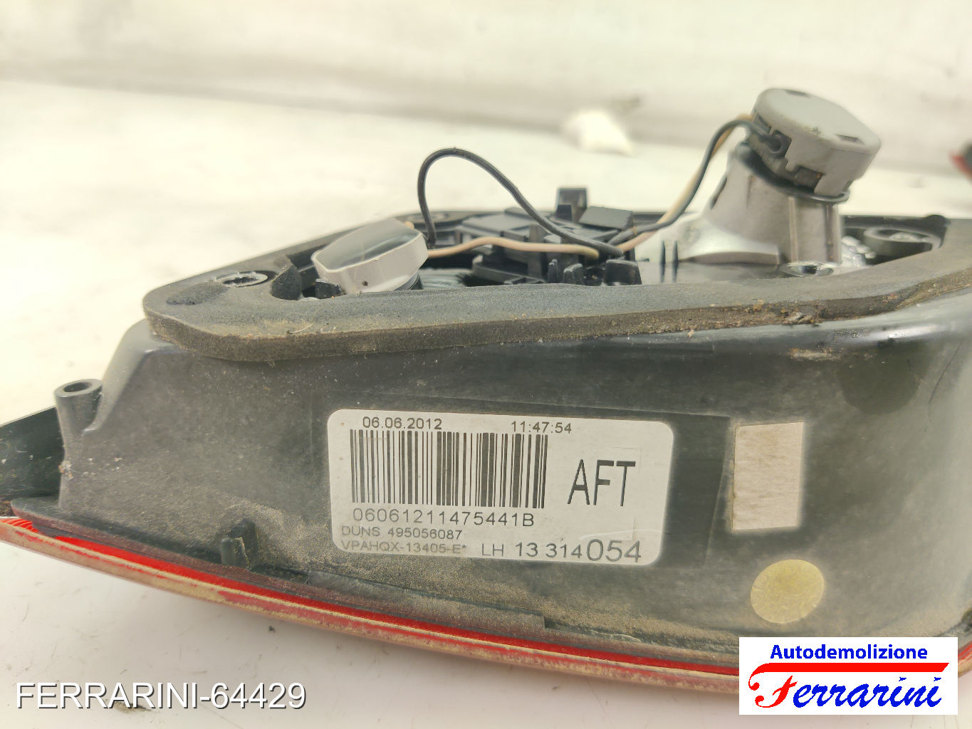 Fanalino Stop Posteriore OPEL ASTRA J SPORTS TOURER P10 2010-2015 sinistro, sx