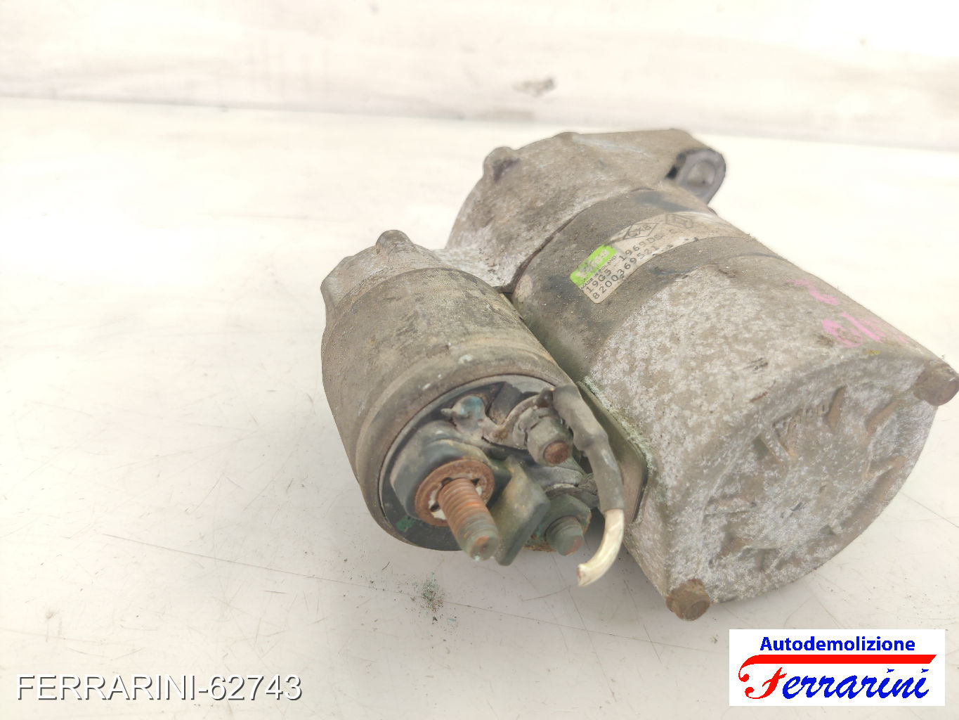 Motorino Avviamento RENAULT KANGOO KC0/1 1.2 16V 2001-2023 8200369521 7