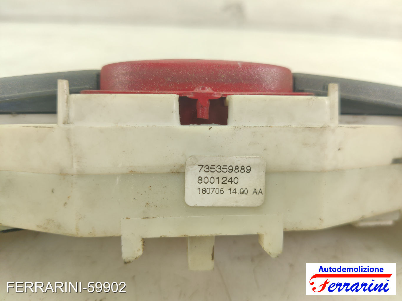 Pulsantiera Tastiera Alzavetro FIAT PUNTO 188 2003-2012 sinistra, sx, frontale 6