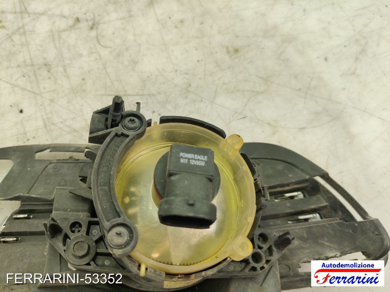 Fendinebbia MERCEDES CLASSE C S204 2007-2008 destro, dx A2048852323, 251820