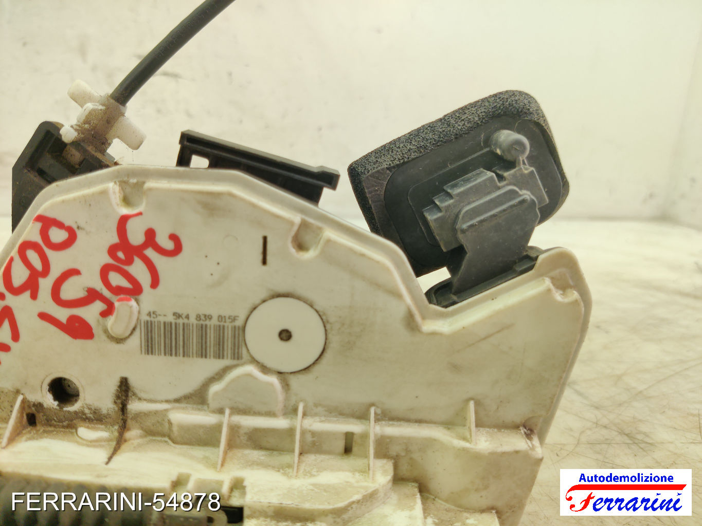 Serratura Porta VW POLO 6C1, 6R1 2009-2023 sinistro, sx, posteriore, post 8