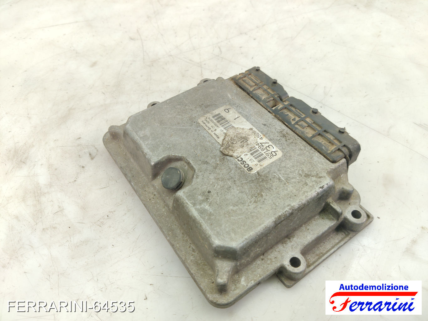 Centralina Motore ALFA ROMEO 147 937 1.9 JTD 2001-2010 55189423, 5518942