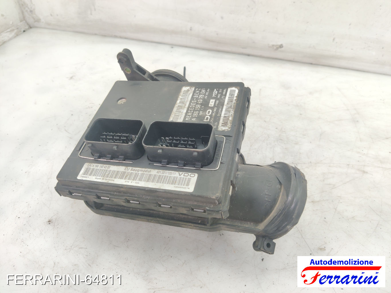 Centralina Motore MERCEDES CLASSE A W168 A 160 1997-2004 A1661500379