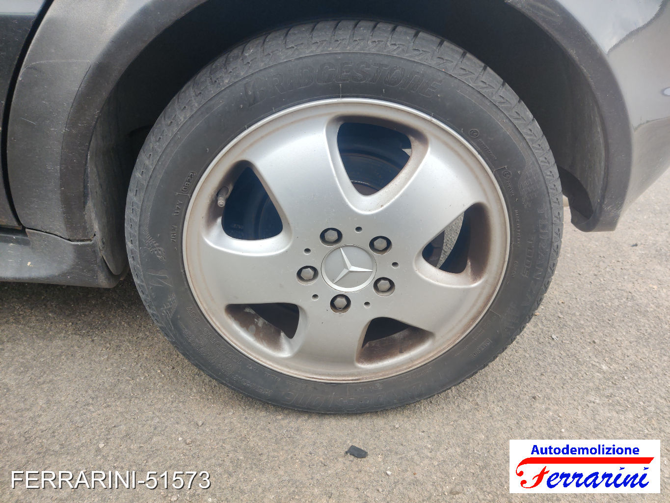 Mercedes Classe A W168 A 190 125CV 1999-2004