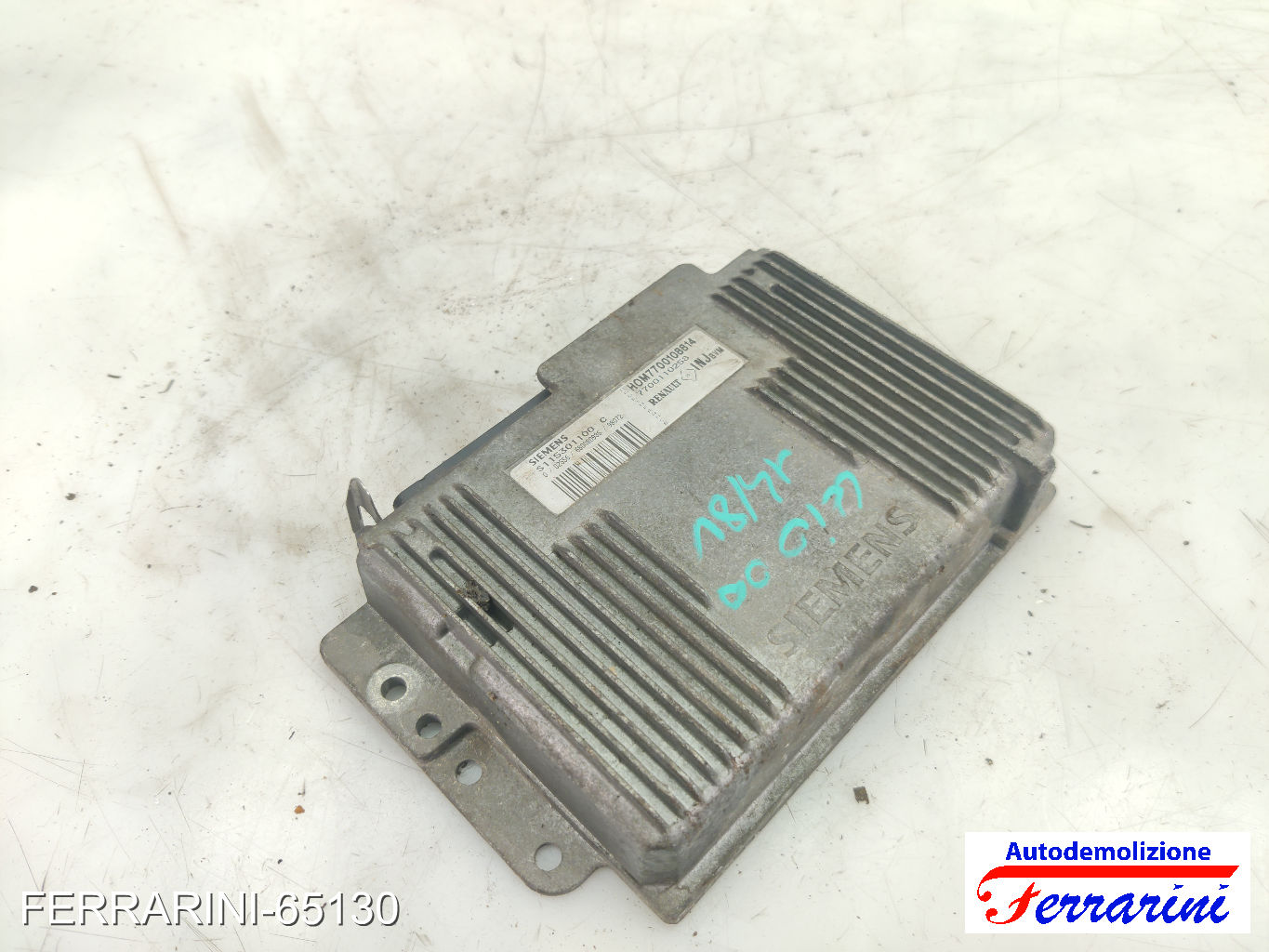 Centralina Motore RENAULT CLIO 2 BB, CB 1.4 1998-2005 7700110258, 7700108814