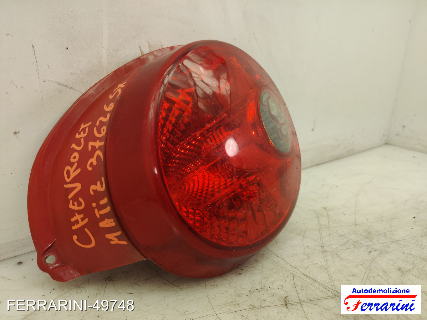 Fanalino Stop Posteriore CHEVROLET MATIZ M200, M250 2007-2013 sinistro, sx 15