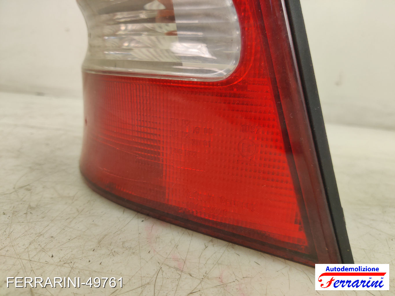 Fanalino Stop Posteriore MERCEDES CLASSE A W168 2001-2004 destro, dx, posteriore 8