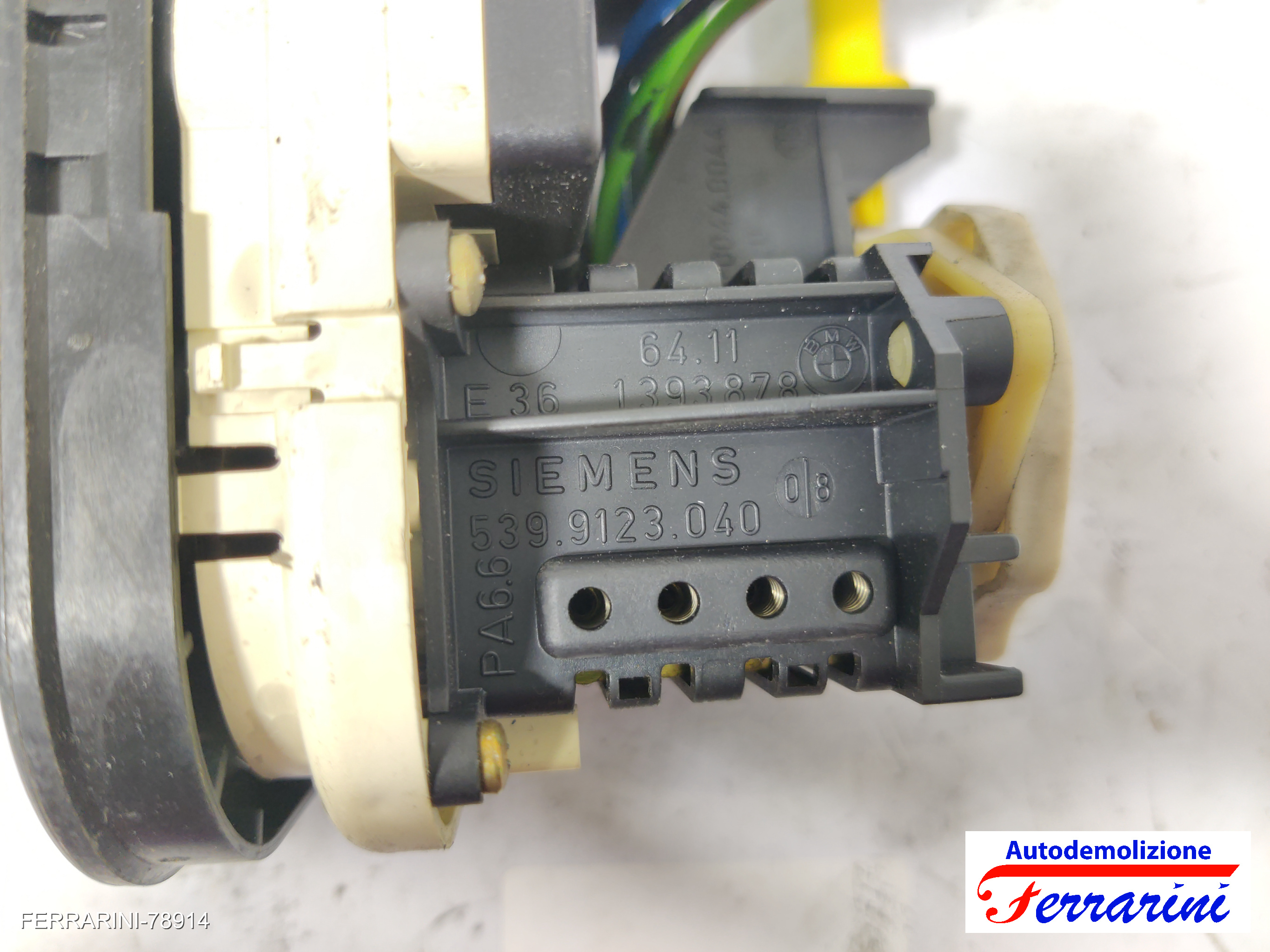 Tastiera Clima BMW SERIE 3 E36 1993-1998 anteriore, frontale 5399123040