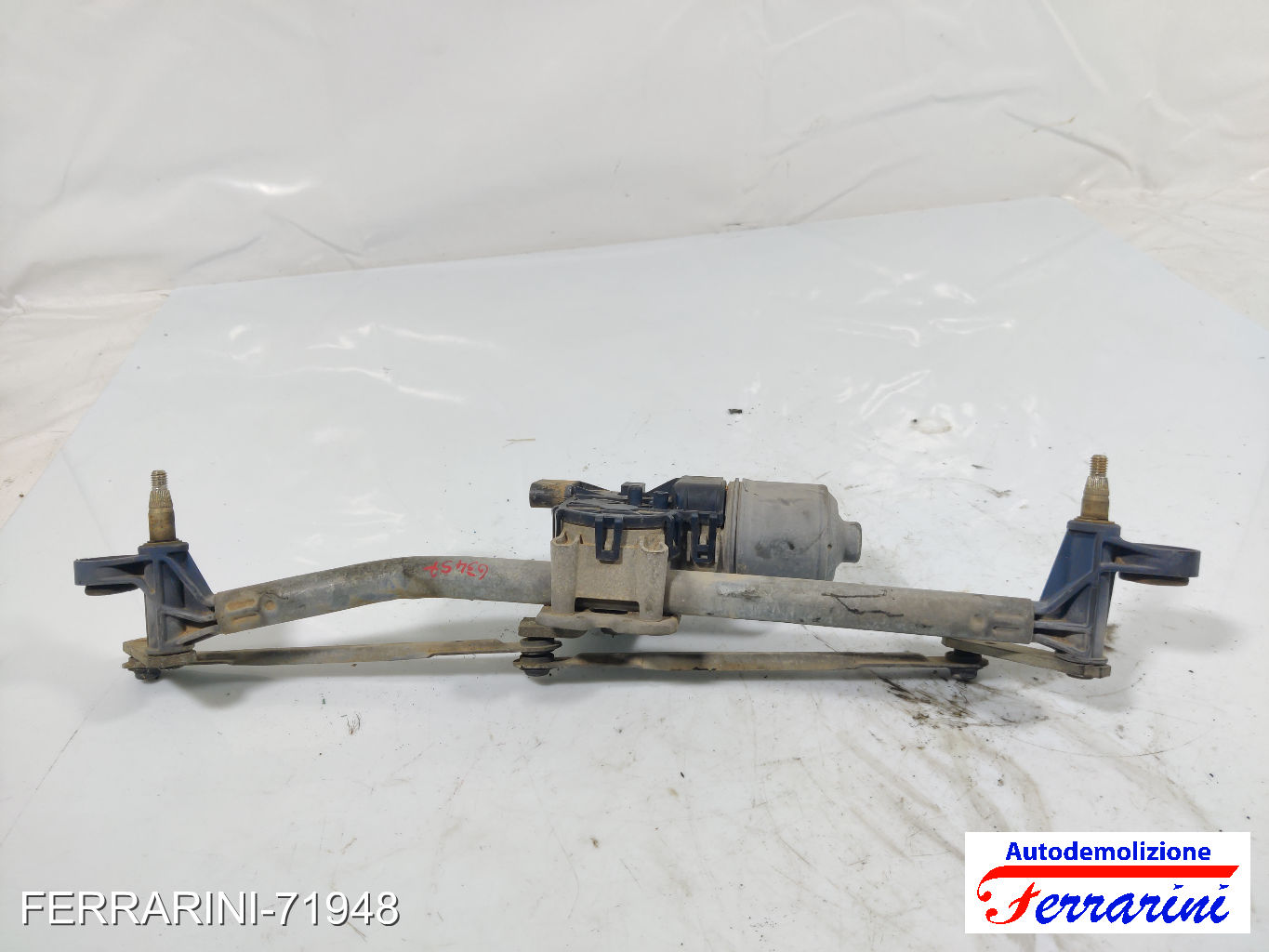 Spazzacqua Motorino Tergicristallo LANCIA YPSILON 843 2003-2011 anteriore