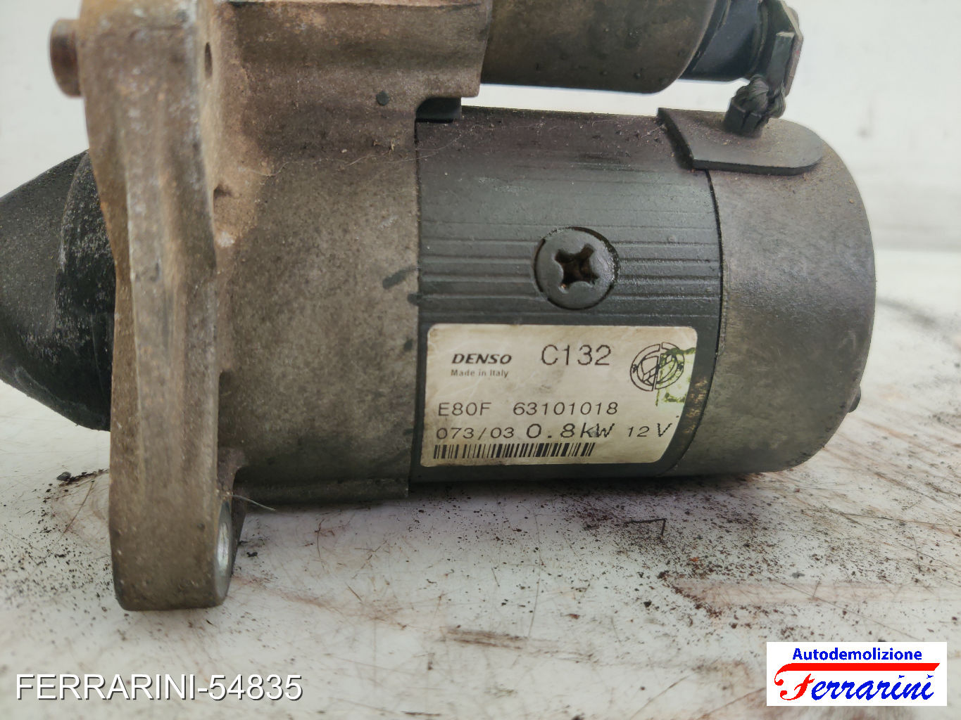 Motorino Avviamento FIAT SEICENTO 600 187 1.1 1998-2010 46548653, 51890631 6