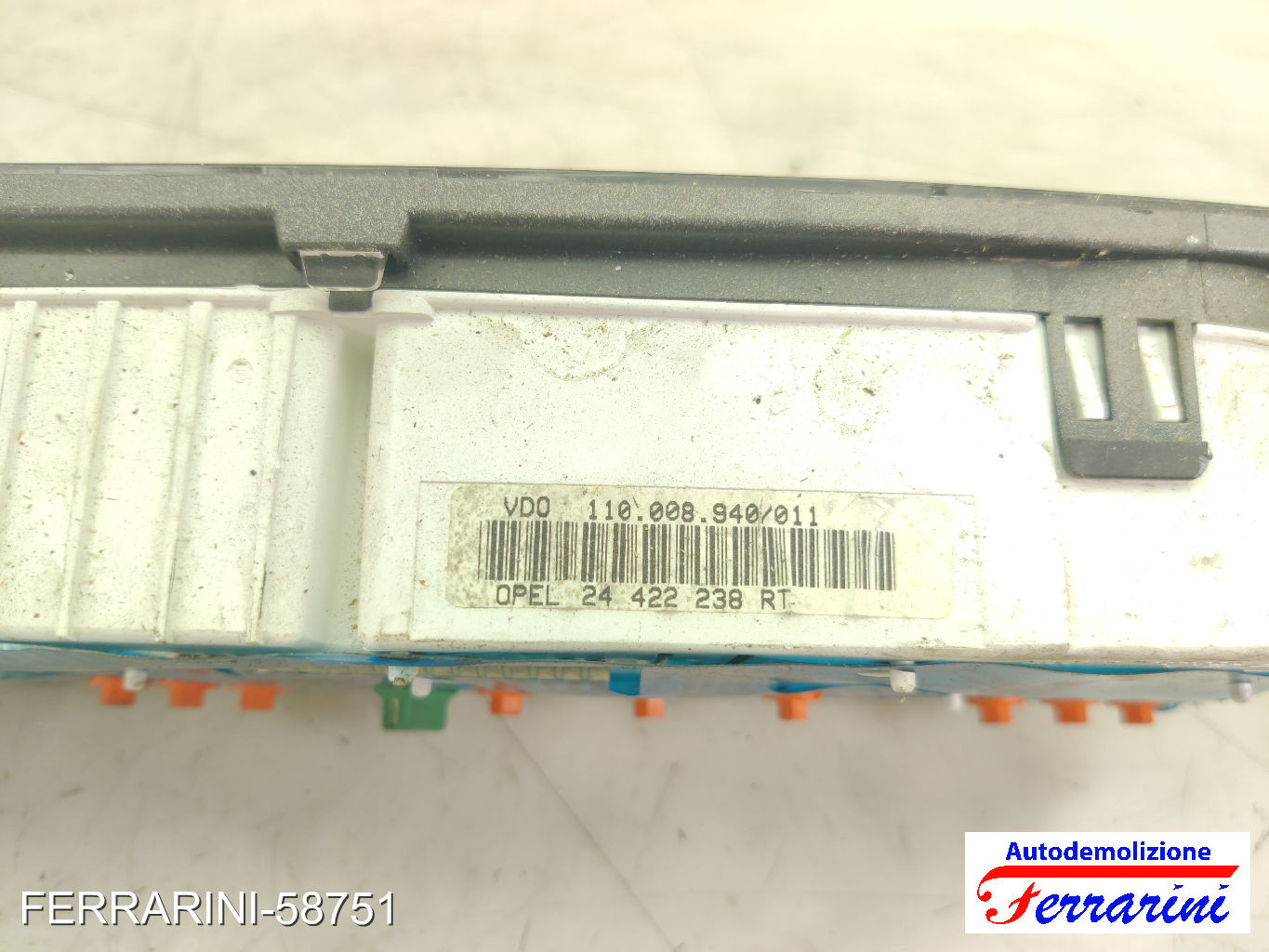 VDO display computer di bordo Quadro Contachilometri OPEL VECTRA B J96 1.8I 16V 13