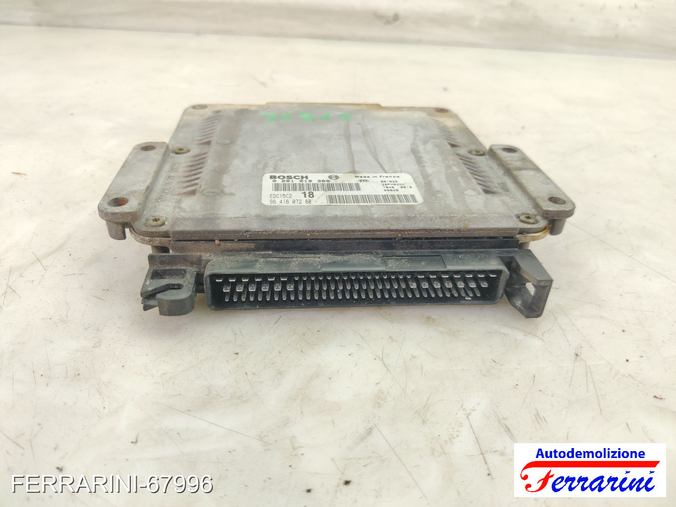Centralina Motore PEUGEOT PARTNER COMBISPACE 5, G 2.0 HDI 2000-2008 9641428380 16
