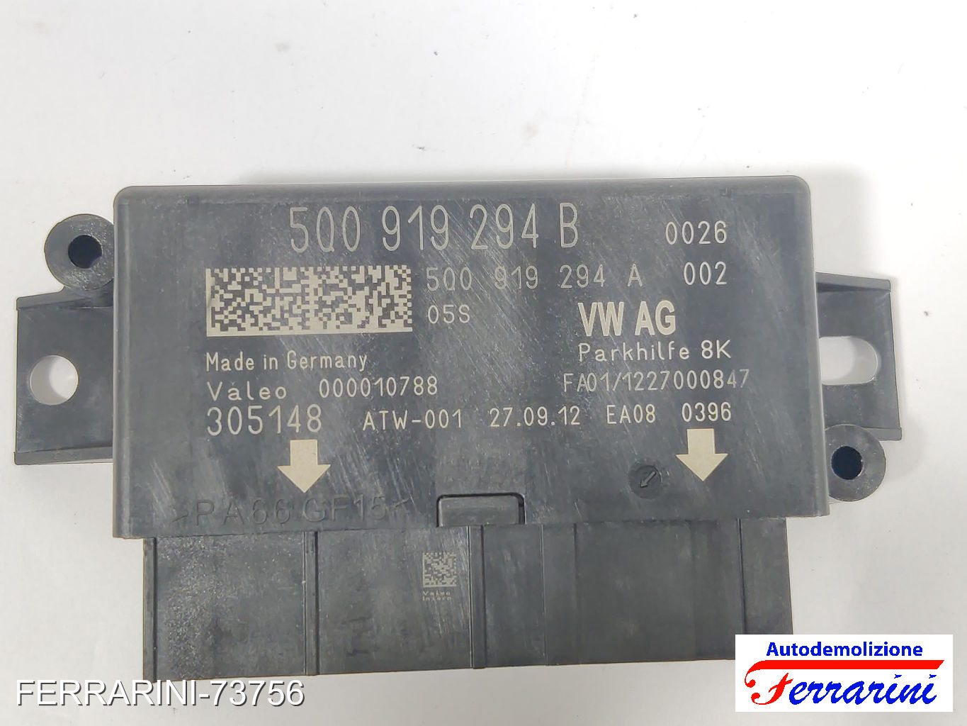 Centralina PDC parcheggio VW GOLF 7 5G1, BE1, BE2, BQ1 2.0 TDI 2012-2020